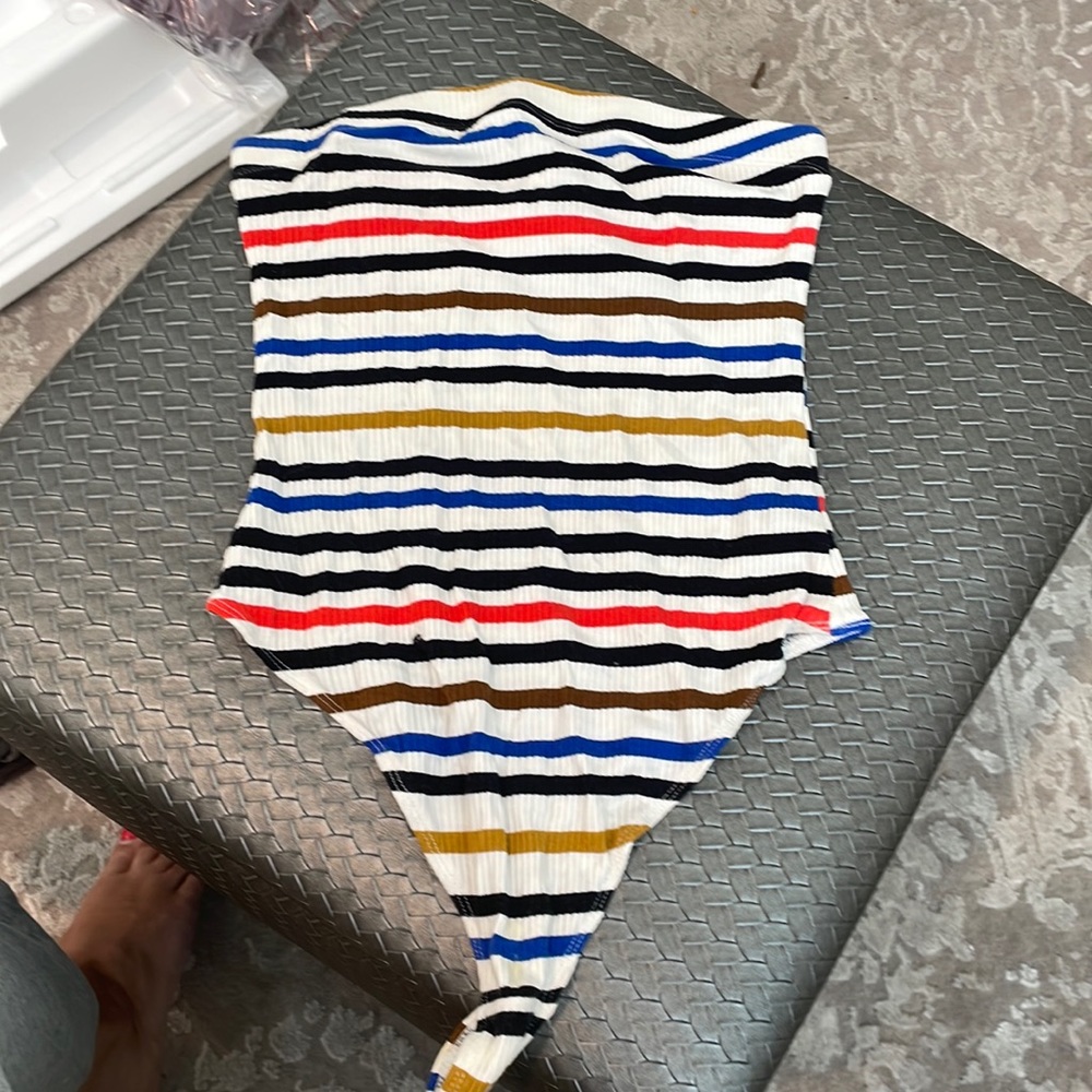 Striped Bodysuit